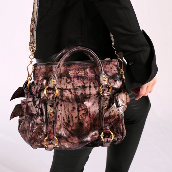 ***SOLD****  Miu Miu Prada Leather Purse - Picture 7 of 16